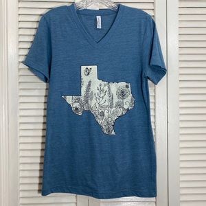 Bella Canvas Floral TX Graphic Short Sleeve Tee